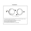 Dream lighting RV Interior 12v LED Ceiling Light for RV