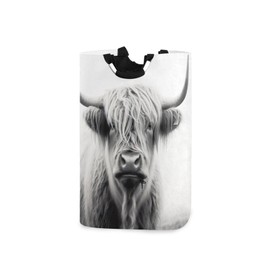 WELLDAY Cesto para la colada con asa, cesta plegable para ropa sucia, organizador grande para la colada