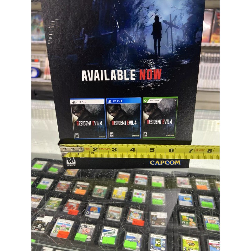 Resident Evil 4 Remake Standee Countertop Display