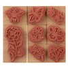Flower Wood Stamp Set by Recollections - Woods Stamps for