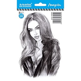 Avisa Auto Tattoo Sticker Sara girl - 10,9x17cm
