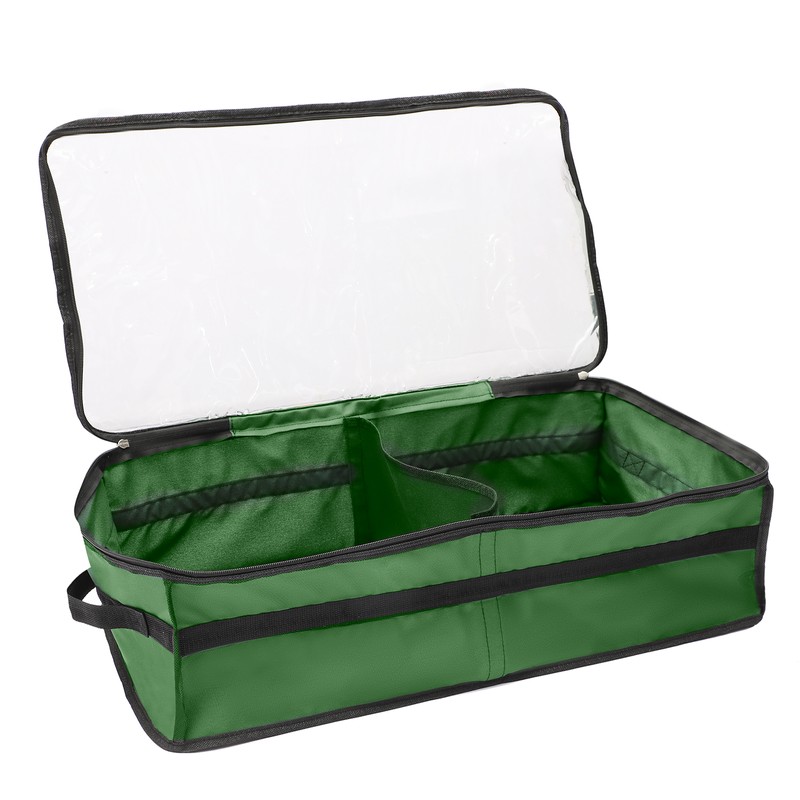 Christmas Ornament Storage Box Under Bed 64 Cell partition 600D