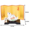 Seto Pottery Sha 2025 Zodiac Figurine Figurine Compact Snake, Snake,