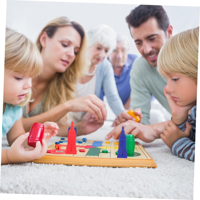 Kisangel 80pcs Board Game Replacement Pieces Building Parts for House