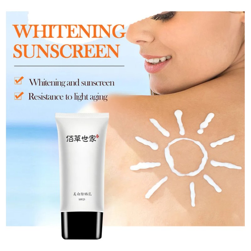 Crema De Protección Solar Blanqueadora Y Aislamiento De Lech