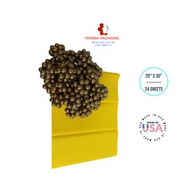 Dandelion Tissue Paper Squares, Bulk 24 Sheets, Premium Gift Wrap and Art Supplies for Birthdays, Holidays, or Presents by Feronia packaging, Large 20 Inch x 30 Inch