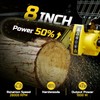 8 Inch Mini Chainsaw Cordless, Brushless Electric Chainsaw with 2x
