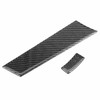 2pcs Carbon Fiber Driver Dashboard Panel Trim Cover Fit for