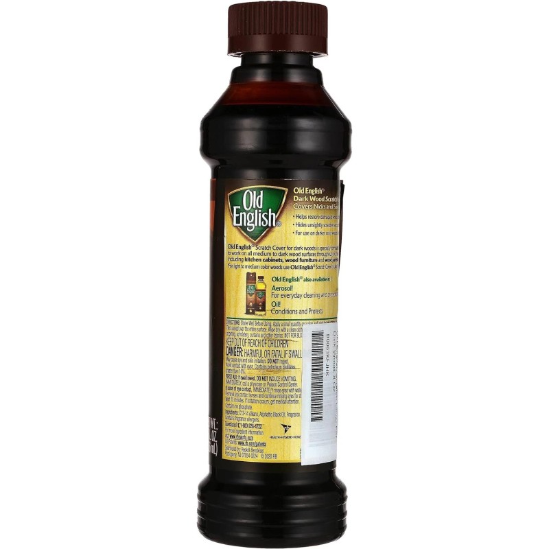 Reckitt Old English 75144 Scratch Cover For Dark Woods, 8oz