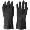 Polyco 516 Maxima Heavy Duty Flock Lined Natural Rubber Gloves