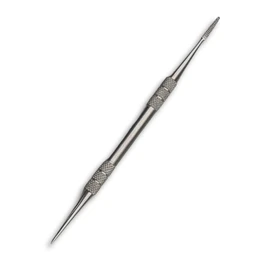 Ingrown Toenail Tool – Black’s File Double-Sided Stainless Steel – Professional Podiatry Nail Curette for Ingrown Nail Treatment, Corn & Callus Removal – Sharp & Durable – by Viva Instruments