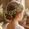 Gold Leaf Hair Vine Bridal Headpiece Wedding Hair Accessories for