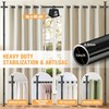 AKTOP Room Divider Curtain Rod, No Drilling Privacy Room Separator