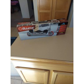 Razor A Kick Scooter Chrome Red Lightweight, Foldable, Aluminum Frame BRAND NEW