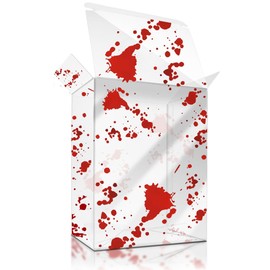 Fanatiko Pack of 5 Bloody Protective Cases for Funko Pop 4 Inch - 0.4 mm Funko Pop Protective Case - Keep Your Funko Pop in Perfect Condition with Your Funko Protector - Funko Pop Case with Scratch