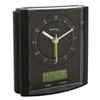 Technoline Premium WT 770 Alarm Clock Radio-Controlled Matte/Chromed Black