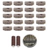 30pcs Hair Extension Clips U-Shape Stainless Steel Snap Clips for