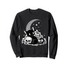 Cat Skulls Creepy Cute Kitty Goth Black Alt Alternative Sweatshirt