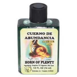 6 Pieces BRYBRADAN Horn of Plenty Oil/CUERNO DE ABUNDANCIA ACEITE 1/2 FL OZ 14.7ML