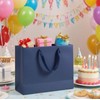 MULIANBOX Navy Blue Gift Bag 3 Pack, 15.9×5.9×12inch Extra Large