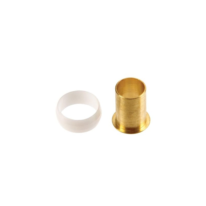 JMF 5/8 in. Compression Brass Insert and Sleeve