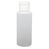 12-2-ounce Travel Bottles with Flip Caps (White Cap)