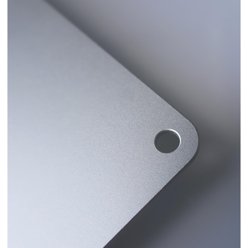 Aluminum Clipboard,A4 Size (9.5 "X12.4") Two Clips Clipboards with 63