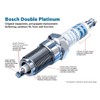 Bosch 0242230589 / HR8JPP33V Bujia Double Platinum