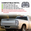 PIT66 Smoke Tail Lights,Compatible with 2009-2018 Dodge Ram 1500/Fit 2010-2018