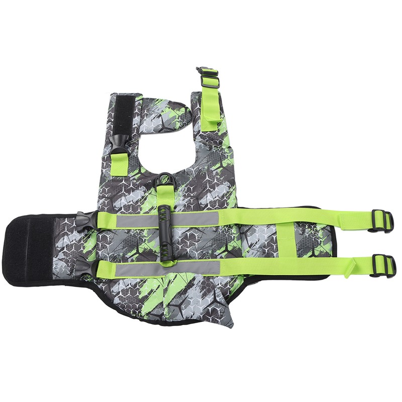 Dog Life Jacket Dog Life Preserver Adjustable Protective Dog Floatation