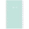 newestor 2026 Weekly Planner Insert Personal A6, 1 Week on