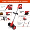 3 in 1 Electric Cordless Grass Wacker Battery Powered Grass