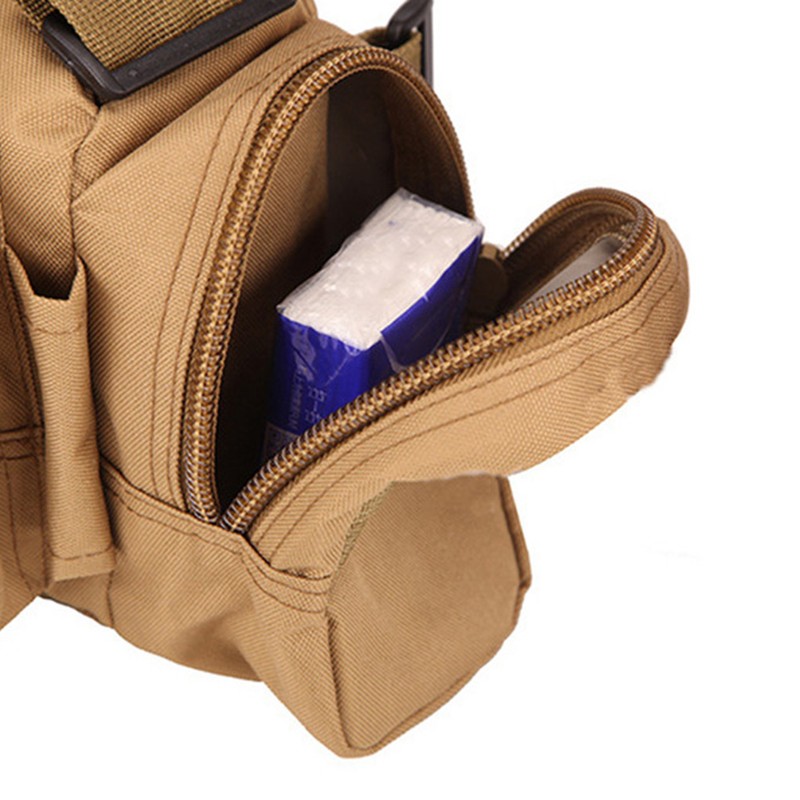 Outdoor Climbing Waist Bags Military Bag Oxford Camping Pack Hiking