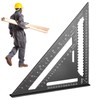 Speed Square, Triangle Construction Framing Tool, Portable Marking Gauge, Multifunctional
