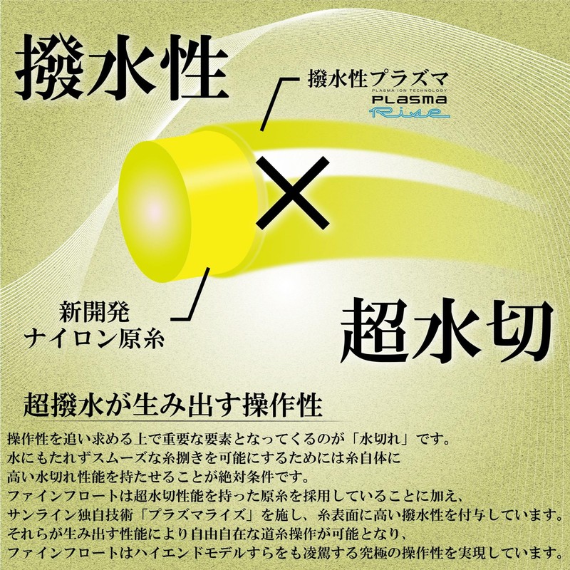 SUNLINE Iso-Special Fine Float '25, 150m Yellow, No. 1.5