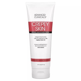 Crema suave de arrugas para piel crepey, 8 fl oz (237 ml)