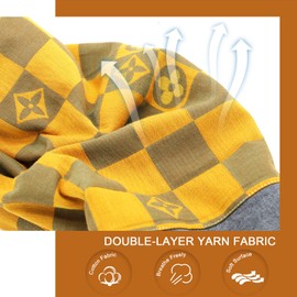 Edomi Cylinder Cervical Neck Roll Pillow, Bolster Tube Pillow Round Neck Pillows for Sleeping Legs Back Spine and Neck Support with Removable Washable Cover (16x4 Inch, Yellow)