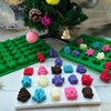 Christmas Silicone Candy Molds, 84-Cavity Mini Christmas Mold Shaped with