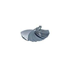 Proops Key Ring Type Metric Radius Gauge R 25-40mm, 32 Steel Marked Leaves. (D8077) Free UK Postage