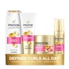 Pantene Pro-V Defined Curls Bundle: Shampoo 500ml, Conditioner 350ml, Keratin