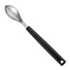 triangle Large Quenelle Spoon, Carded - Stainless Steel - Creates