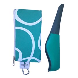 The Tinkle Belle 女性 排尿器 | ケース付き携帯器 ! 完全に服を着たままおしっこ立て立てて! 簡単・コンパクト ハイキング・キャンプ・旅行・コンサート・フェスティバル・汚れたトイレにも安心