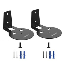 Monzlteck Wall Mount for sonos era100 (Black)-2Pack