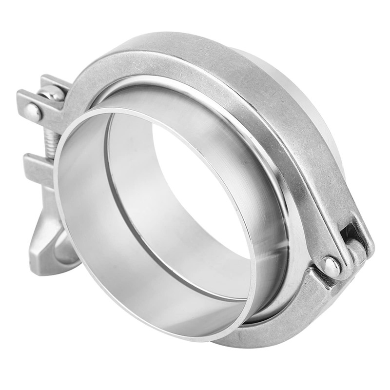 Yuecoom Stainless Steel Compression Fitting Set, Tri-Clamp, DIY Clamp, 3