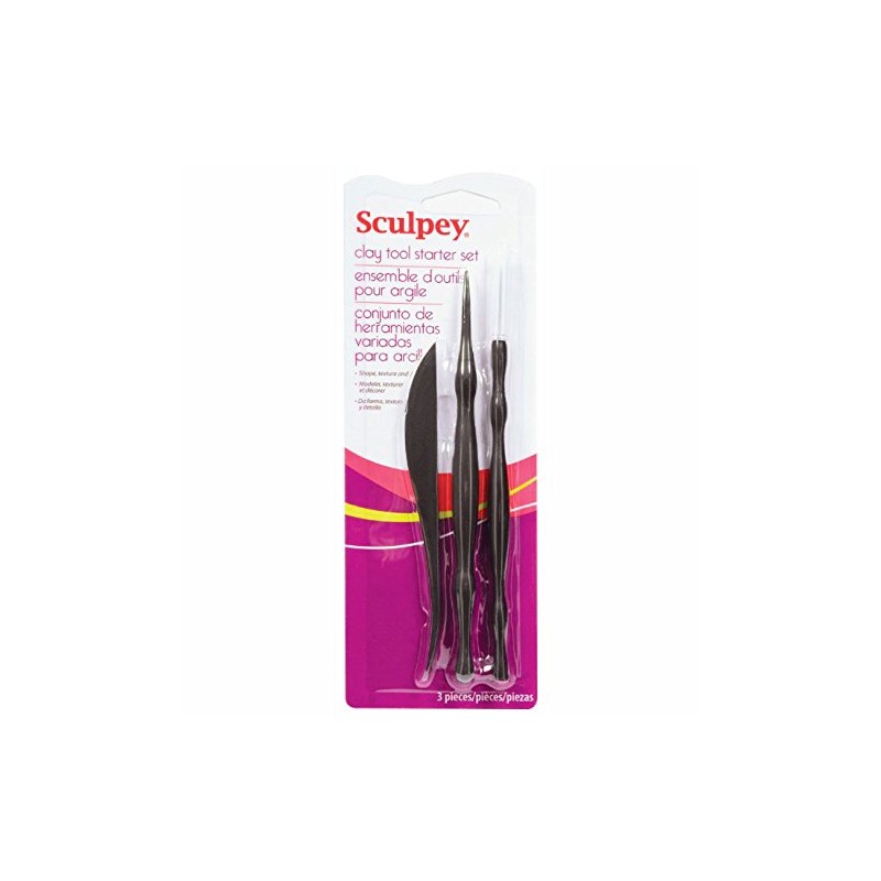 Polyform Various Sculpey Clay Tool Starter Set