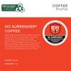REVV No Surrender, Single-Serve Keurig K-Cup Pods, Dark Roast Coffee,