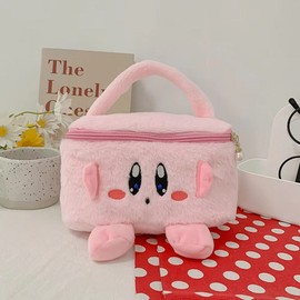 Cute Character Kirby Multipurpose Pouch Pencil Case / 귀여운 캐릭터 커비 다용도 파우치 필통