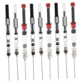 TEHAUX 9pcs Fountain Pen Ink Converter and Absorber Vacuum Spring Design for Diameter Pens Refillable Ink System for Calligraphy Writing Easy Maintenance