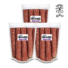 Chamduri corn cob (red) 900g (300g x 3) (domestic) / 참두리 옥수수속대(적색) 900g(300g x 3) (국내산)