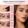 2 Pcs Lapiz De Cejas, Lapiz para Cejas Efecto Microblading,